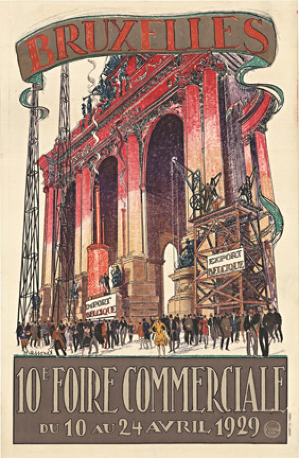 10 Foire Commerciale by VINTAGE POSTER